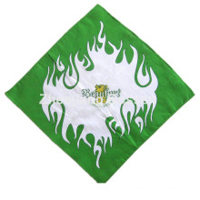 OEM produzieren maßgeschneiderte Logo bedruckte Baumwolle Werbe-Taschentuch